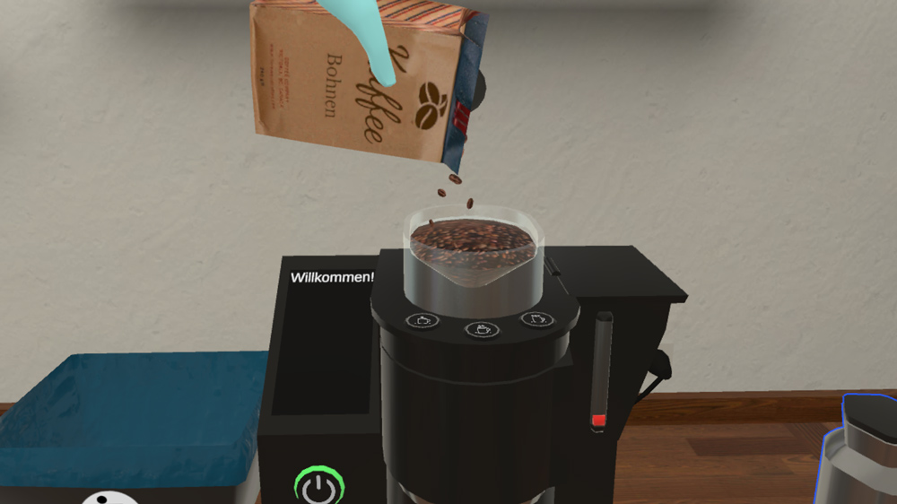 kognitives training kaffeemaschine